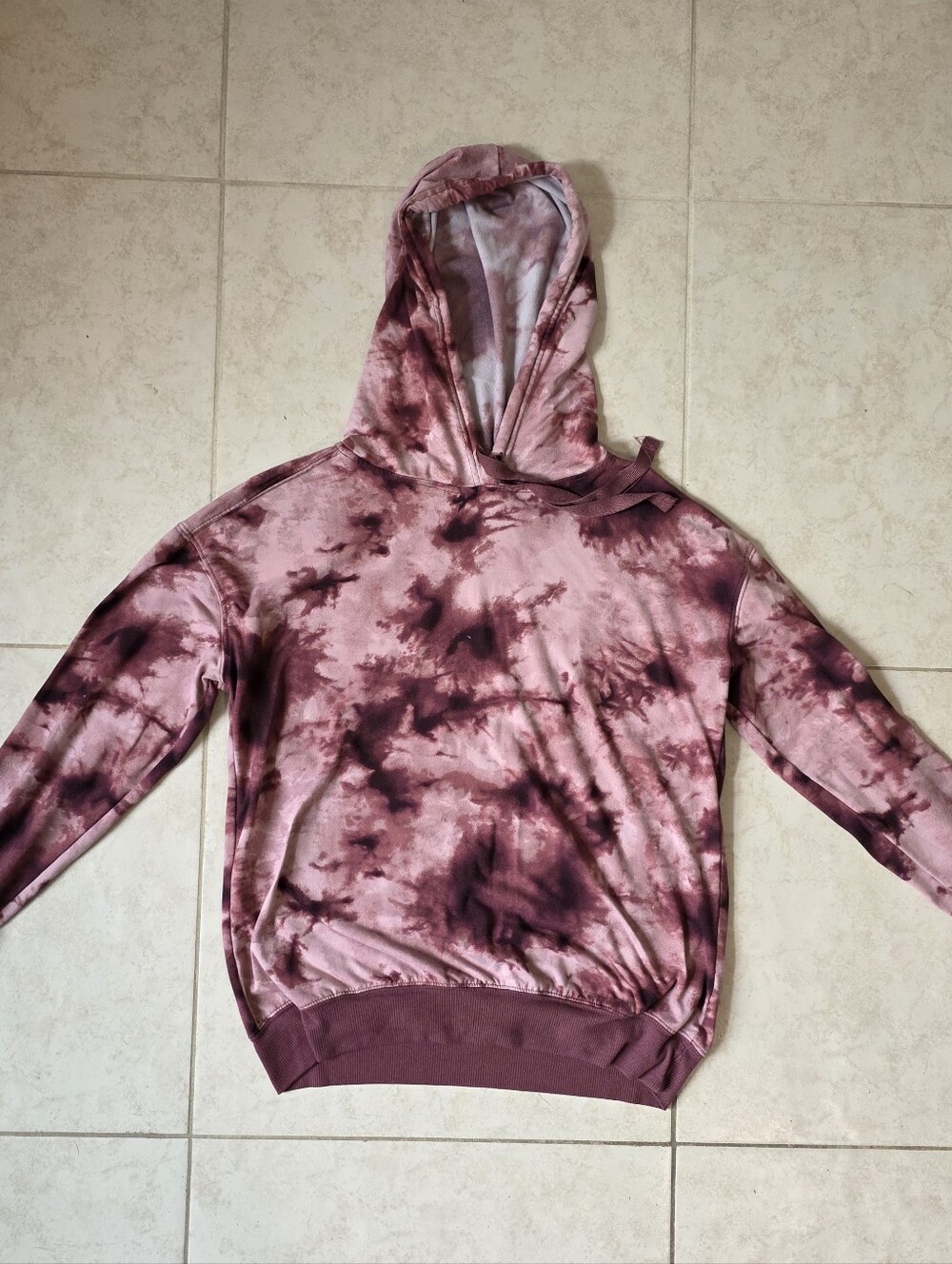 Pink Pullover Sweatshirt Hoodie